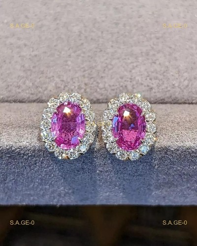 Ovale natürliche rosa - ct,