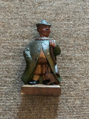 Vitage holzfigur jäger für - vitage,