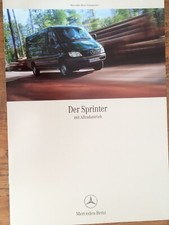 Prospekt brochure Mercedes