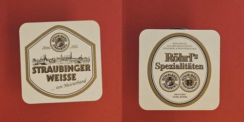Röhrlbräu straubinger weisse - röhrlbräu,