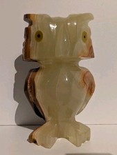 Onyx Eule Edelstein Höhe 8 cm