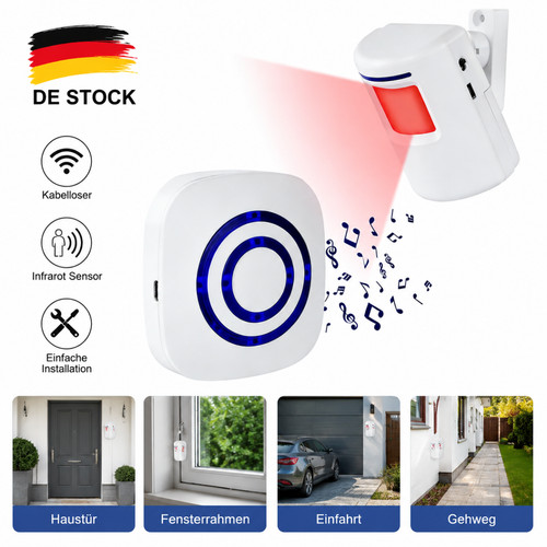 Tragbarer bewegungsmelder funk - tragbarer,