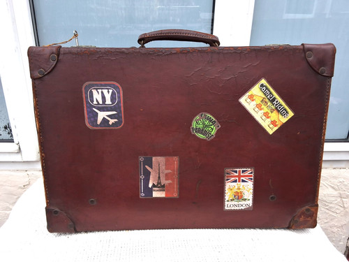 Vintage 40er jahre hartkoffer - 40er,