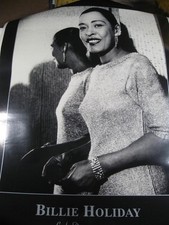 BILLIE HOLIDAY -"Lady Day" - Poster Plakat - XXL !! Promo- Jazz Musikposter