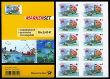 Folienblatt/FB 27**, Janosch Zeichnungen - Segelboot, postfrisch