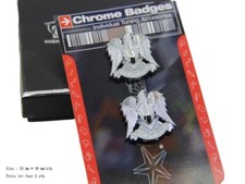 2 stk. Adler 3D Auto Sticker