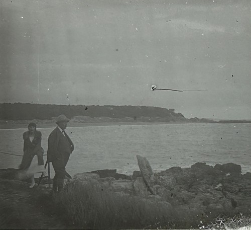 Paar landschaft küste - paar, c1910