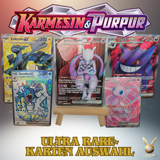 Pokemon: Ultra Rare Karten Karten Auswahl - Karmesin Purpur - Deutsch - Full Art