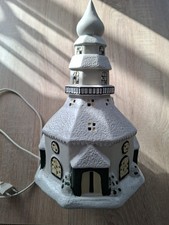 Beleuchtete Kirche / Weihnachtsdeko 