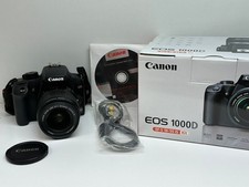 Canon EOS 1000D DSLR mit EF-S 18-55mm Objektiv, OVP (+ neuer 🔋) ⚡BLITZBEREIT⚡
