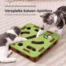 Katzen Puzzle Box aus Filz –