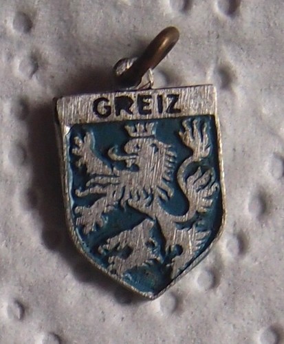 Metall bettelarmband wappen - metall,