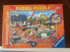 Ravensburger Puzzle 80 Teile Spaß auf der Baustelle