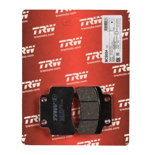 Trw bremsbelag organisch - bremsbelag,