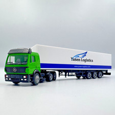 LKW Mercedes-Benz SK, Auflieger Yusen Logistics Maßstab 1/87 (H0)