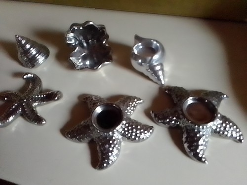 Windlichthalter farbe silber - ,