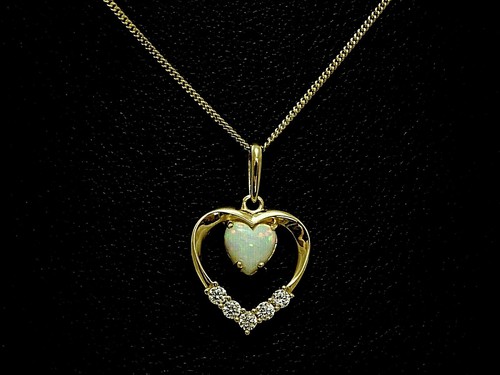 333 gold kette mit - mit, kleinem