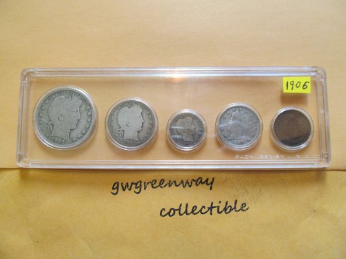 1906 silber geburt - silber, set