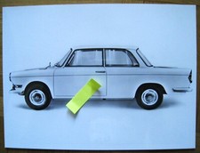 Pressefoto BMW 700 LS Limousine `62 press photo Werksfoto brochure Prospekt Foto