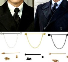 Herren Gold Kragennadel