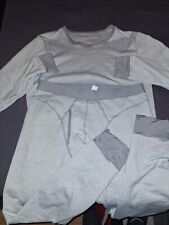 Unterwäscheset lang weich und warm mit Fließ innen Gr.XL/XXL  neu