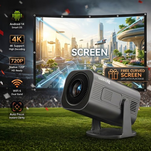 Video beamer projektor - 4k,