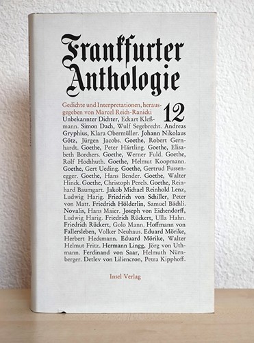 Buch frankfurter anthologie - buch:,