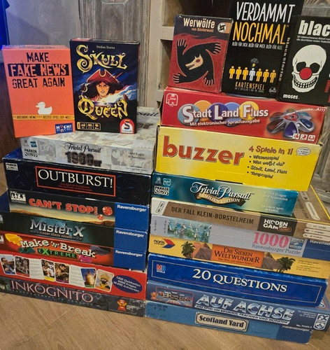 Riesige brettspiele sammlung - riesige, brettspiele-sammlung