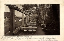 Ak Hohenlimburg Hagen in Westfalen, Hotel Bentheimer Hof, Terrasse - 4590972
