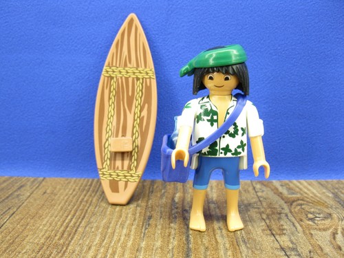 Hippie mit surfbrett figur - mit,