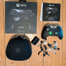 Microsoft Elite Controller (HM3-00004), Serie 1, funktioniert, stark benutzt, 