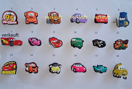 Cars schuhanstecker charms - schuhanstecker,,