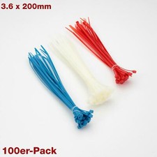 100x PACK CABLE TIES MIX