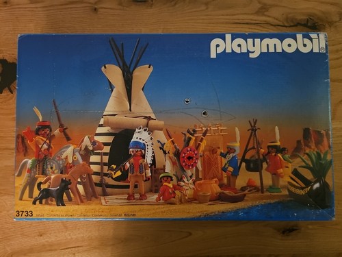 Playmobil 3733 indianerlager - playmobil,