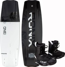 RONIX Wakeboard Set Wakeboardbindung ONE LEGACEY CORE 142 2025 inkl. ONE Boots