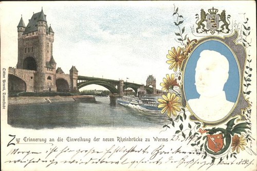 Worms rheinbrücke - worms,