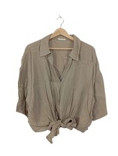 YAYA Kurzarm-Bluse Damen Bluse