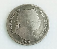 1/2 Krone, 1816, König Georg III. (1760 - 1820) Großbritannien