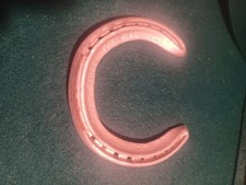 Echtes Getragenes Hufeisen Vom