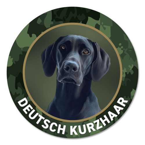 Deutsch kurzhaar aufkleber - deutsch,