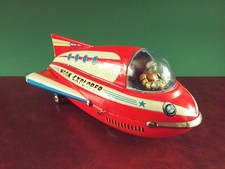 1960er MT Masudaya Modern Toys Japan Space Moon Explorer Blechspielzeug Robot