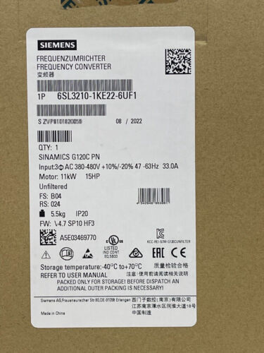 6sl3 210 1ke22 6uf1 - 6sl3, 210-1ke22-6uf1
