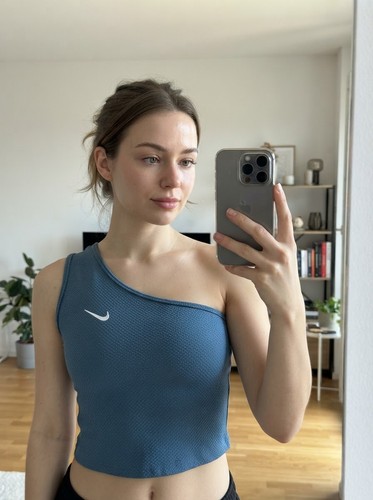 One shoulder top - m.,