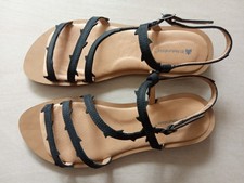 El Naturalista Damen Tulip Sandalen Leder schwarz gr.40 neu