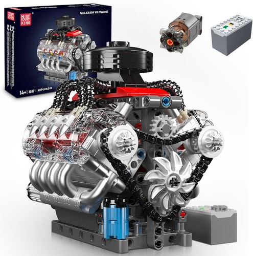 Mould king 10171 engine - mould, v8