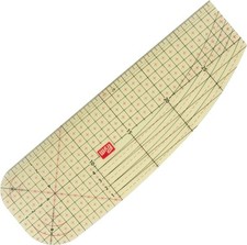 Prym Bügellineal transparent 10x30 cm Nählineal Patchwork Quilten Zubehör