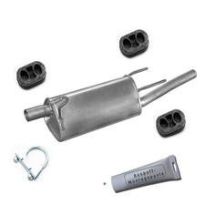 Endschalldämpfer Auspuff für