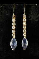 Vintage 14k Gelbgold Ohrringe