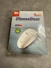 Retro PC Genius Mouse Dear Maus USB Windows 98 Neu OVP