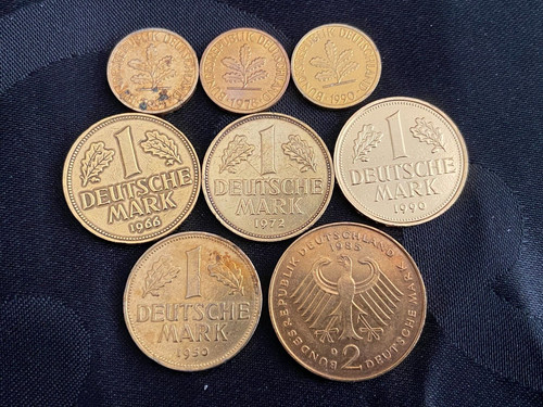 Pfennig 1 dm - 3x,